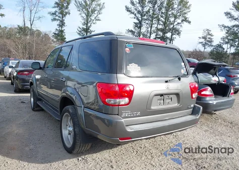 2005 Toyota Sequoia Sr5 V8 from USA, damaged, VIN 5TDZT34A75S256059